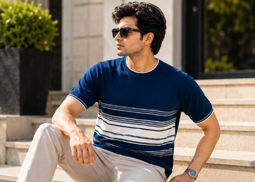 Premium Striped T-Shirt