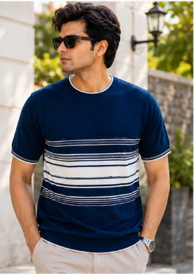 Premium Striped T-Shirt