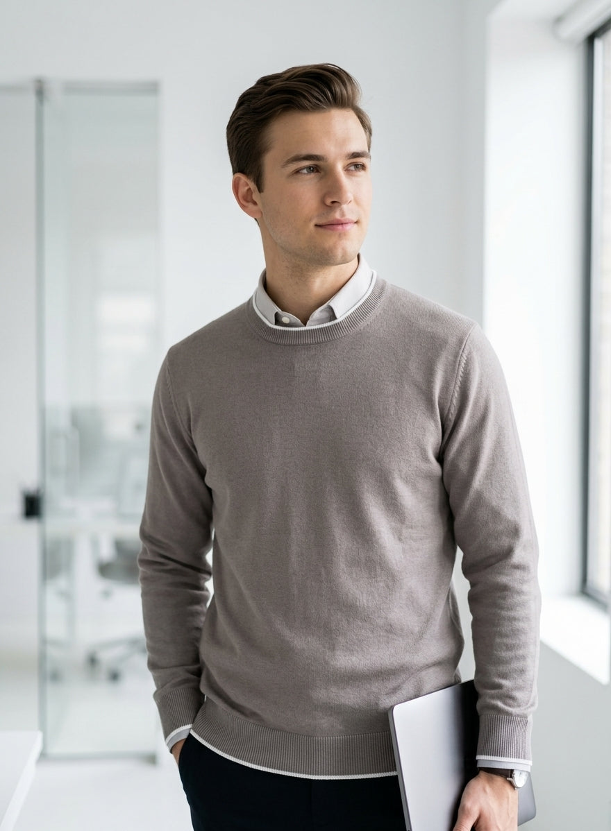 CREW NACK  FULLSLEEVE SWEATER
